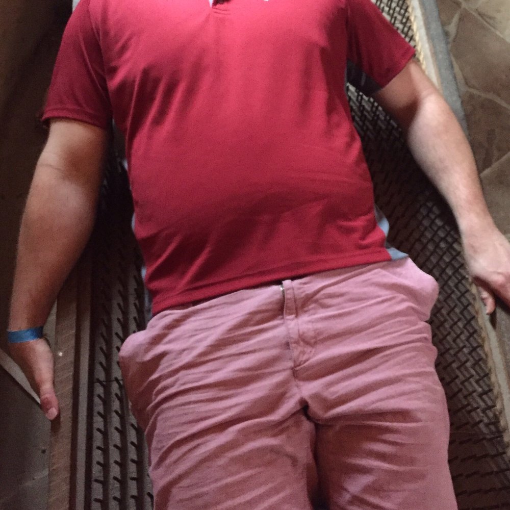 Newman Castle - Don't mind the body language lol he was nervous - Bus Tours Near Me - Bellville, Texas