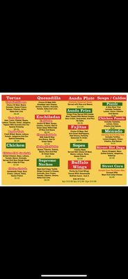 Menu photo 2 Tacos Panchito Long Beach, CA