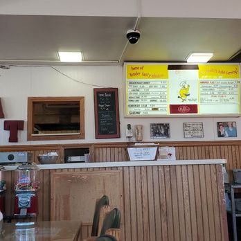 Chicken Chef - menus on the wall of the restaurant - Cafes Near Me - McMinnville, Tennessee