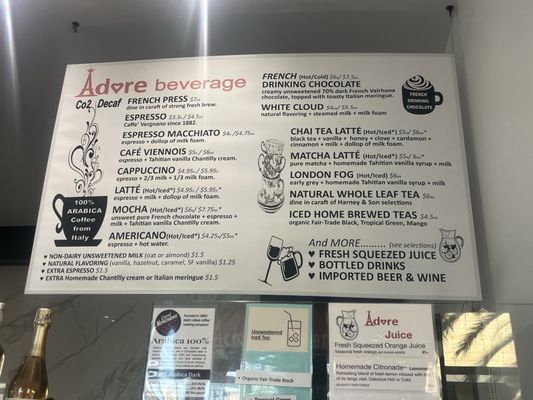 Menu photo 2 Adore Dessert Cafe Redondo Beach, CA