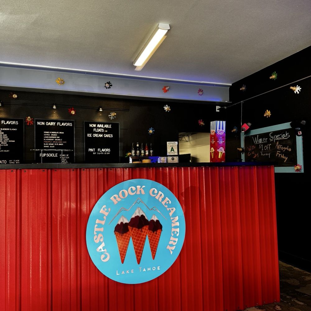 Castle Rock Creamery - Counter - Desserts Near Me - Stateline, Nevada