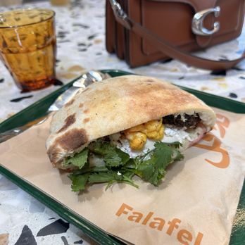 Yellow - Crispy Falafel Wood Fired Pita - Coffee & Tea Near Me - Washington, DC, District of Columbia Yellow - Crispy Falafel Wood Fired Pita - Coffee & Tea Near Me - Washington, DC, District of Columbia