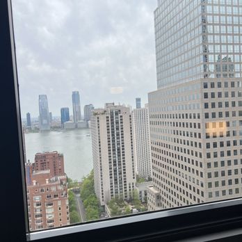 New York Marriott Downtown - View from our room on 32 - Hotels Near Me - New York, New York