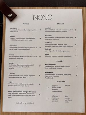 Menu photo 1 Pizza Nono Salt Lake City, UT