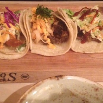 The Peached Tortilla - All three of the tacos listed in the menu. My favorite: the bánh mì taco. - Asian Fusion Near Me - Austin, Texas