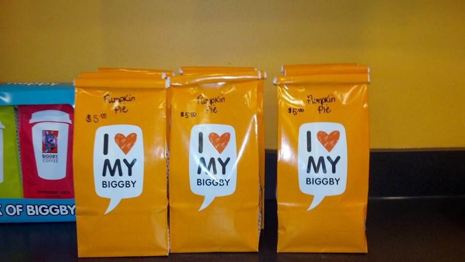 Social spots from BIGGBY COFFEE