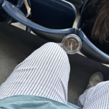 Yankee Stadium - Everyone and their brother had a pinstriped jersey. My pinstriped vintage pants ( thrifted in the West Village yesterday) were a vibe! - Stadiums & Arenas Near Me - Bronx, New York Yankee Stadium - Everyone and their brother had a pinstriped jersey. My pinstriped vintage pants ( thrifted in the West Village yesterday) were a vibe! - Stadiums & Arenas Near Me - Bronx, New York