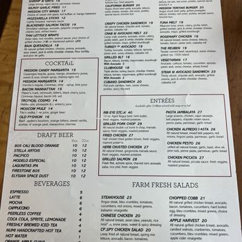 Mission City Grill - Menu - Bars Near Me - Santa Clara, California