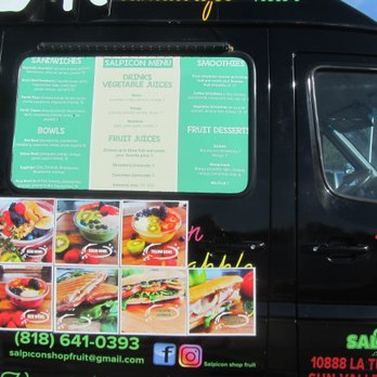 Salpicon Fruit - menu - Sandwiches Near Me - Van Nuys, California Salpicon Fruit - menu - Sandwiches Near Me - Van Nuys, California