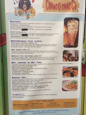 Menu photo 1