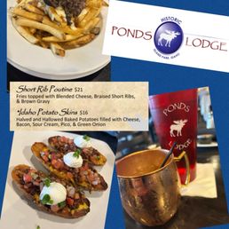When in Idaho, you must do an Idaho Mule and Idaho potato skins. Both hit the spot. Add in Short Rib Poutine and WOW, what a meal! When in Idaho, you must do an Idaho Mule and Idaho potato skins. Both hit the spot. Add in Short Rib Poutine and WOW, what a meal!