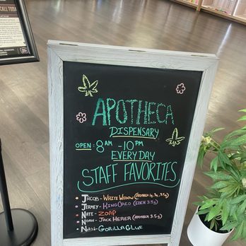 Apotheca Cannabis Dispensary - Vitamins & Supplements Near Me - Charleston, South Carolina