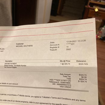 T-Mobile - Bill paid in full - Mobile Phones Near Me - Chester, Virginia