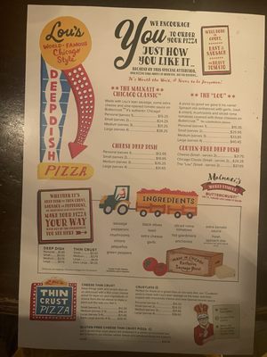 Menu photo 8 Lou Malnati's Pizzeria Chicago, IL