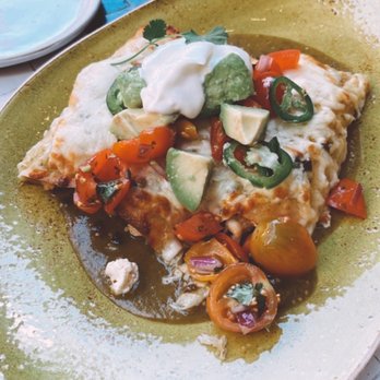 Domingo - Green Chile & Chicken Enchiladas - Cocktail Bars Near Me - San Antonio, Texas