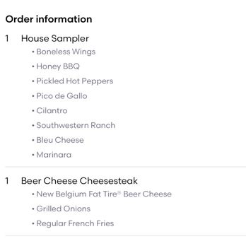 Buffalo Wild Wings - This is what I ordered - Sports Bars Near Me - Burlington, Massachusetts