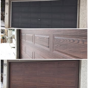 South-End Overhead Door - 16' X 7' CHI R-18, Long Panel, Dark Oak - Garage Door Services Near Me South-End Overhead Door - 16' X 7' CHI R-18, Long Panel, Dark Oak - Garage Door Services Near Me