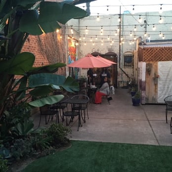 Ty's Burger House - Such a cute patio with awesome market lighting! - Burgers Near Me - Oceanside, California Ty's Burger House - Such a cute patio with awesome market lighting! - Burgers Near Me - Oceanside, California