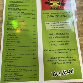 Sipho's Restaurant and Cafe - Menu - Caribbean Near Me - Chico, California Sipho's Restaurant and Cafe - Menu - Caribbean Near Me - Chico, California