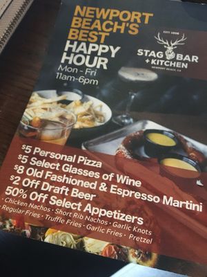 Menu photo 3 Stag Bar + Kitchen Newport Beach, CA
