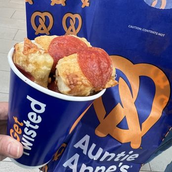 Auntie Anne's - Pizza bites - Pretzels Near Me - Valencia, California