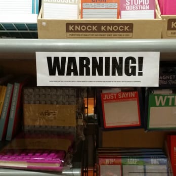 Thinker Things - Love the knock knock products and accompanying warning labels here! - Toy Stores Near Me - Honolulu, Hawaii Thinker Things - Love the knock knock products and accompanying warning labels here! - Toy Stores Near Me - Honolulu, Hawaii
