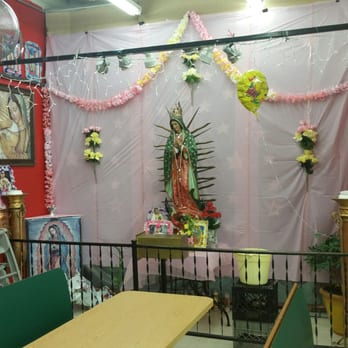 El Sombrero - Virgin Mary altar - Restaurants Near Me - Chicago, Illinois El Sombrero - Virgin Mary altar - Restaurants Near Me - Chicago, Illinois