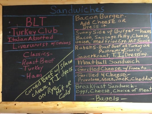 Menu photo 2 The Station Country Store Forestport, NY