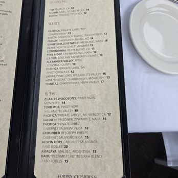 Pacifica Del Mar - Wines by the glass, July 2026 - New American Near Me - Del Mar, California