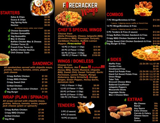 Menu photo 2 Firecracker Wings New York, NY Menu photo 2 Firecracker Wings New York, NY