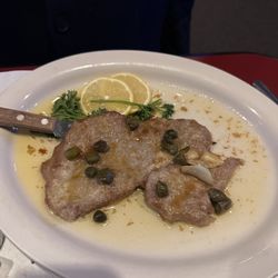 Northfield Inn Restaurant & Lounge Bar - Veal piccata