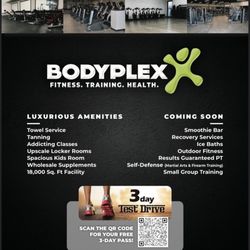 Bodyplex - Blue Ridge - Scan QR code for a free pass to Bodyplex