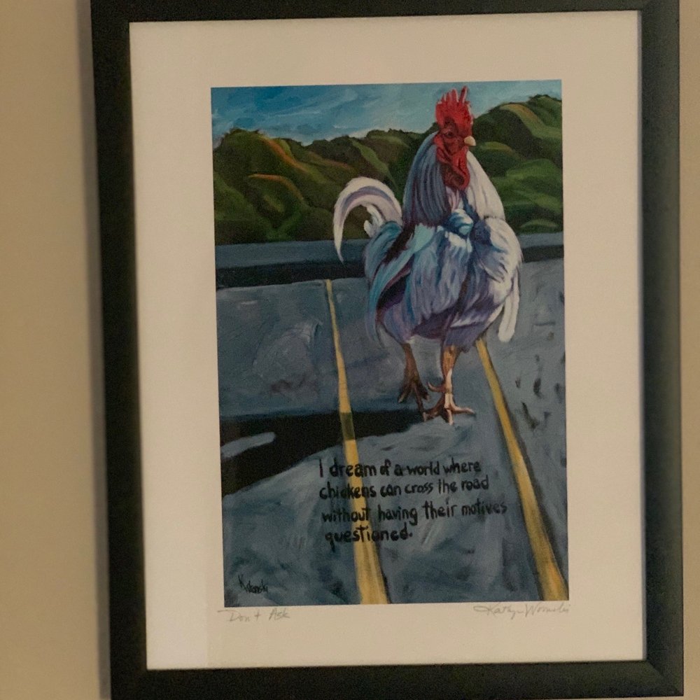 Song Art Frame Shop - Artwork from a California artist we had framed! - Art Galleries Near Me - Randolph, New Jersey
