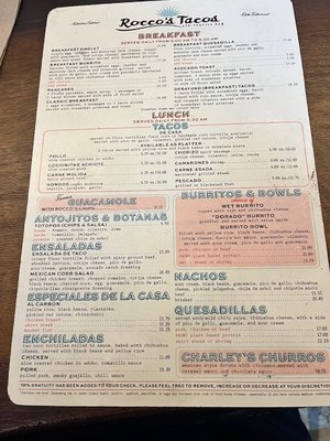 Menu photo 6 Rocco’s Tacos Fort Lauderdale, FL Menu photo 6 Rocco’s Tacos Fort Lauderdale, FL