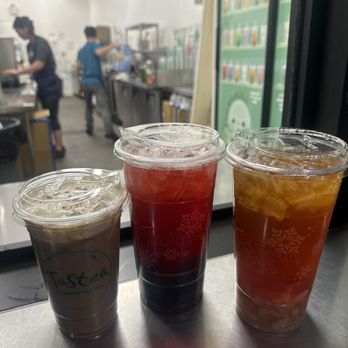 Tastea - Strawberry Ecsteasy House Special Peach Me Sweetea - Bubble Tea Near Me - Garden Grove, California