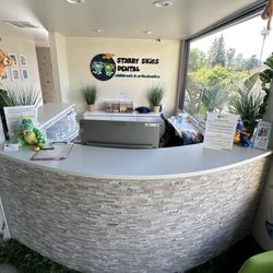 Starry Skies Dental - The front desk. So open and inviting