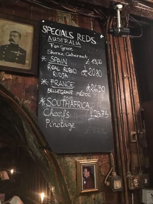Menu photo 7 Gordon's Wine Bar London, XGL