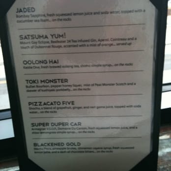 Toki Underground - Cocktail list - Ramen Near Me - Washington, DC, District of Columbia Toki Underground - Cocktail list - Ramen Near Me - Washington, DC, District of Columbia