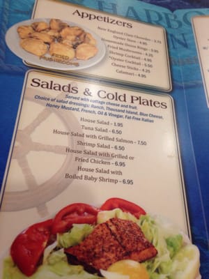 Menu photo 6 Harbor Inn Seafood Restaurant Columbia, SC