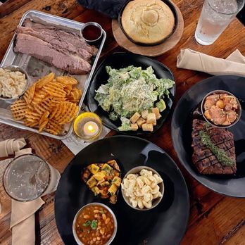 Whiskey 'N Rye Smokehouse - Cornbread, angus flat iron steak, blackened swordfish, smoked brisket - Barbeque Near Me - Solvang, California Whiskey 'N Rye Smokehouse - Cornbread, angus flat iron steak, blackened swordfish, smoked brisket - Barbeque Near Me - Solvang, California