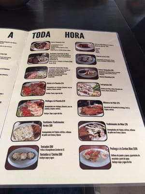 Menu photo 2 El Cantón Toluqueño Cancún, ROO