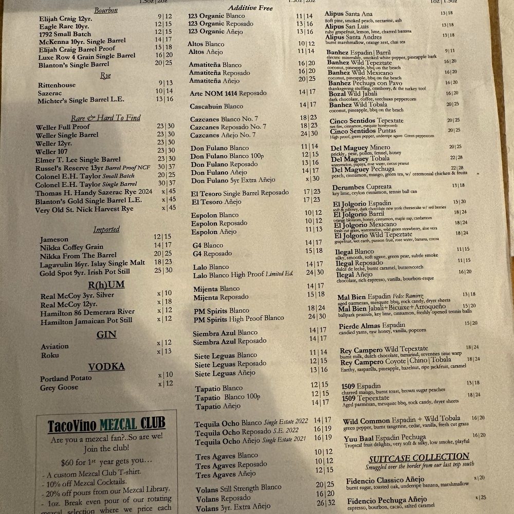 TacoVino - Wine Bars Near Me - Corvallis, Oregon