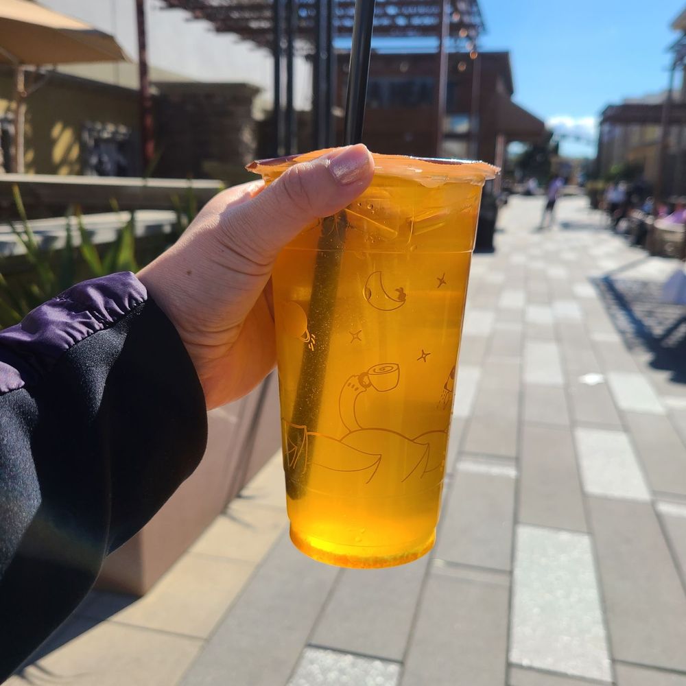 Tea Heart - Pineapple passion fruit tea - 3/2022 - Shaved Snow Near Me - Pleasanton, California Tea Heart - Pineapple passion fruit tea - 3/2022 - Shaved Snow Near Me - Pleasanton, California