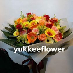 大埔墟街市及熟食中心 - 歡迎查詢訂購！ Joey Lam 96604961 開張花籃、悼念花牌、個性心意花束、生果禮籃、婚嫁花球