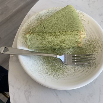 Miss Cheese Tea Cafe - Matcha Mille Crepes Cake - Bubble Tea Near Me - Pasadena, California Miss Cheese Tea Cafe - Matcha Mille Crepes Cake - Bubble Tea Near Me - Pasadena, California