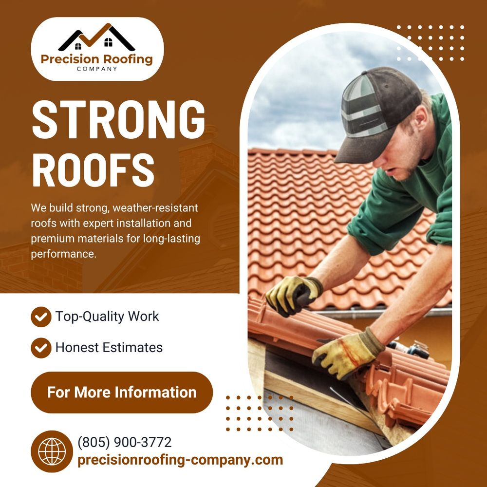 Slide of Precision Roofing Company