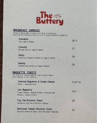 Menu photo 2 The Buttery Saint Johnsbury, VT Menu photo 2 The Buttery Saint Johnsbury, VT