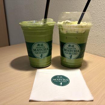 Matcha Cafe Maiko - Matcha Kuromitsu Kinako Latte and Banana Pudding Matcha Latte - Cafes Near Me - Las Vegas, Nevada Matcha Cafe Maiko - Matcha Kuromitsu Kinako Latte and Banana Pudding Matcha Latte - Cafes Near Me - Las Vegas, Nevada