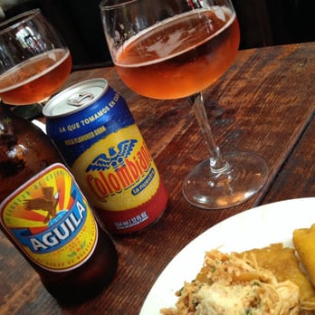Miami Culinary Tours - Refajo - a Columbian drink that mixes beer and soda. Stop 2 on south beach tour - Food Tours Near Me - Miami Beach, Florida Miami Culinary Tours - Refajo - a Columbian drink that mixes beer and soda. Stop 2 on south beach tour - Food Tours Near Me - Miami Beach, Florida