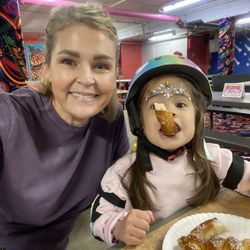 Roll'r'way Family Skating Center - Hot soft pretzel from the snack bar